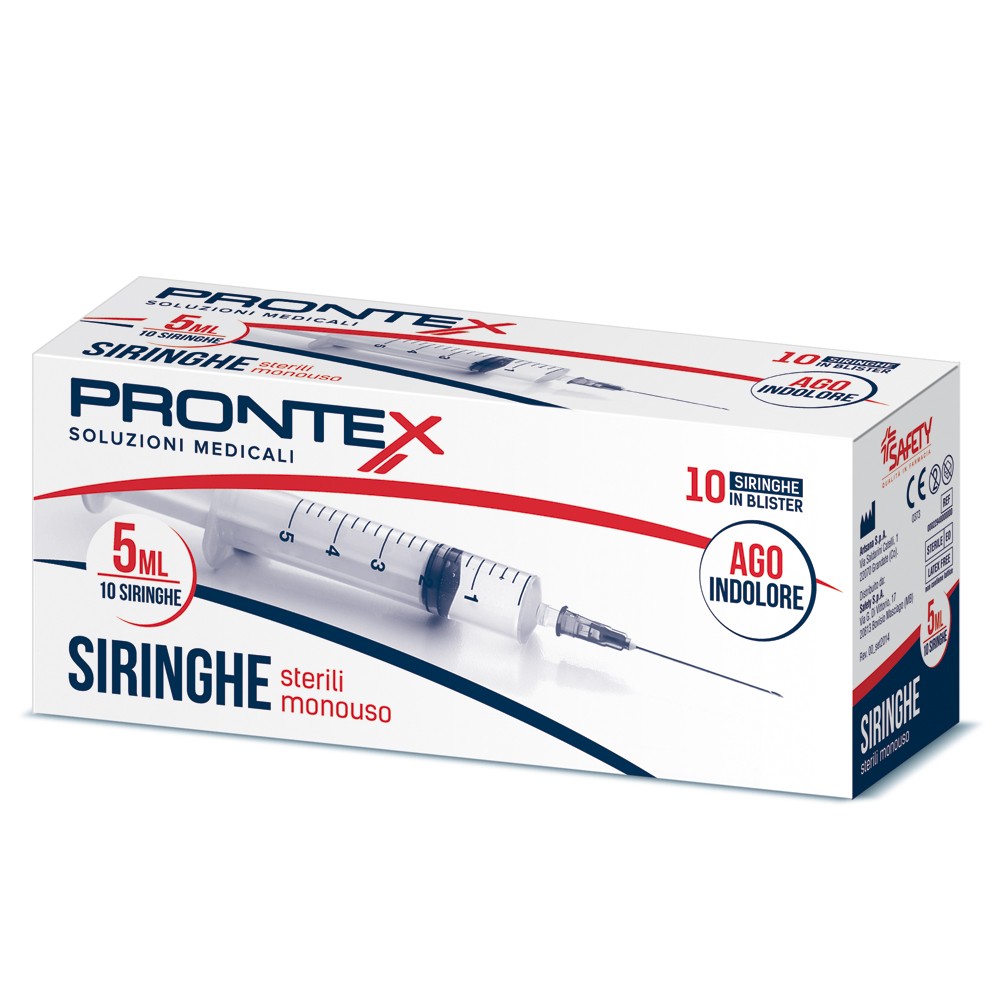 Siringhe Da 5 Ml Con Ago Smussato Per Erogazione Colla, Inchiostro E Arti Creative – 1 Pezzo